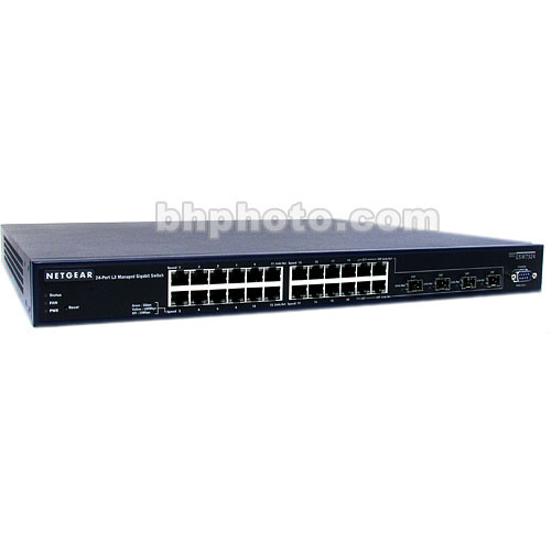 NETGEAR ProSafe 24-Port Gigabit L3 Managed Switch