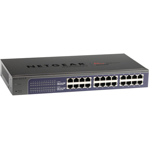 NETGEAR ProSafe Plus JGS524E 24-Port Gigabit Ethernet Switch