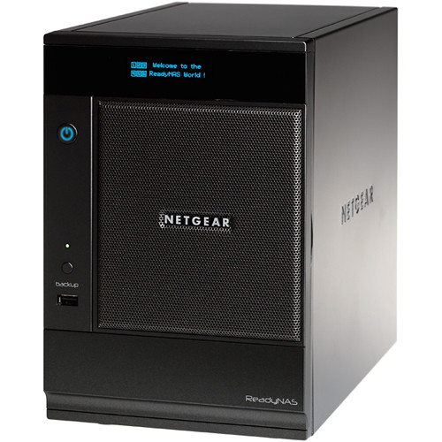 NETGEAR ReadyNAS Pro 4 4TB (4x 1TB) Unified Storage System