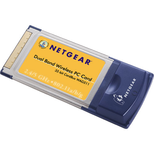 NETGEAR ProSafe Dual Band Wireless PC Card