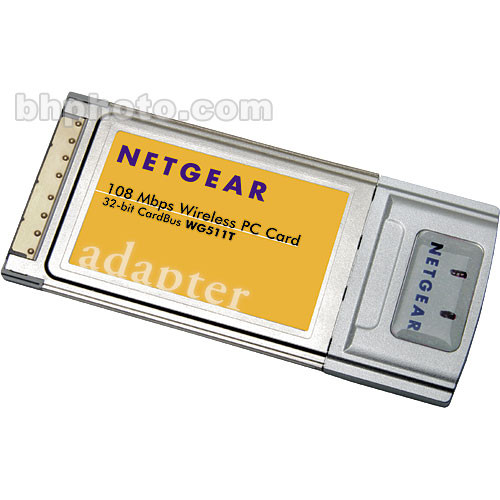 NETGEAR 108 Mbps Wireless PC Card 32-Bit CardBus - Super G and 802.11b/g