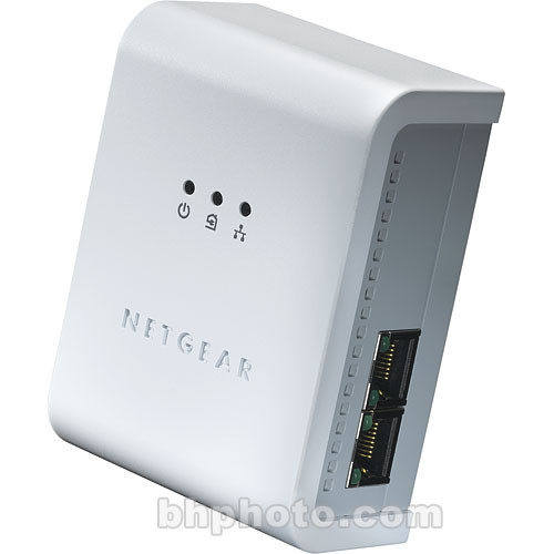 NETGEAR 85 Mbps Wall-Plugged Ethernet Switch - HomePlug Compatible