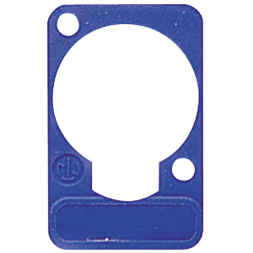Neutrik DSS Lettering Plate (Blue)