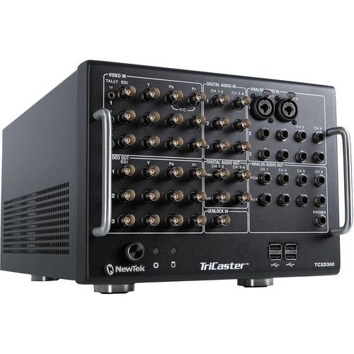 NewTek TriCaster TCXD300 Portable Live HD Production (Educational License)