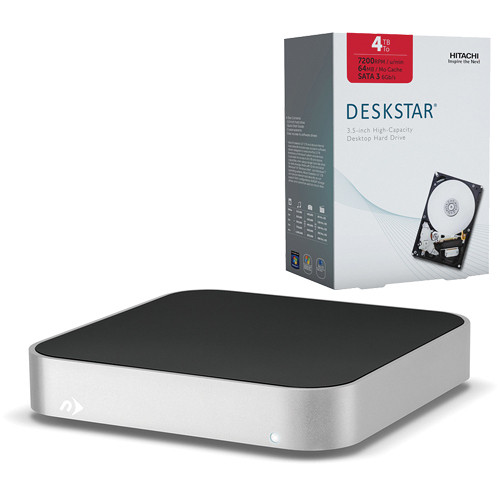 NewerTech 4TB miniStack 1 Bay Quad Interface Hard Drive Enclosure Kit