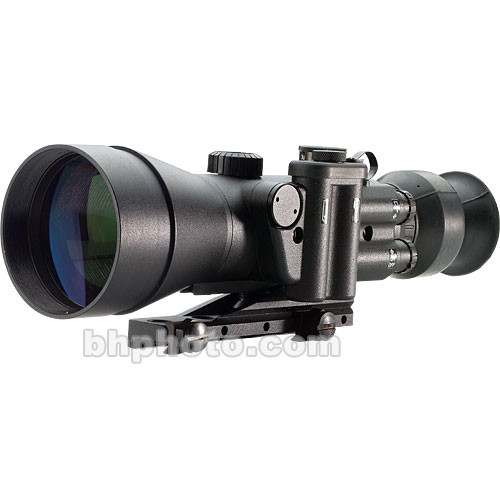 Night Optics D-740-3ST 4x82 3rd Generation Night Vision Riflescope with Illuminated Mil Dot Reticle (Matte Black)