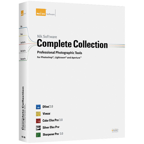 Nik Software Complete Collection Software Plug-in for Photoshop, Lightroom, and Aperture (Academic License)