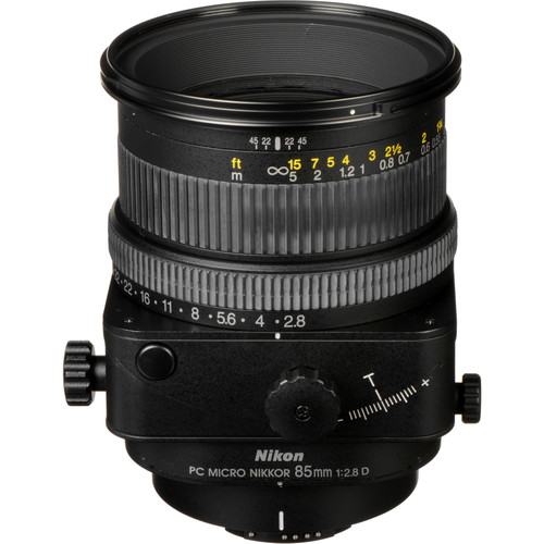 Nikon Telephoto PC Micro Nikkor 85mm f/2.8D Manual Focus Lens