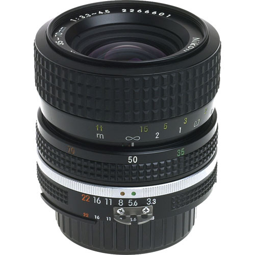 Nikon Zoom 35-70mm f/3.3-4.5 Macro AIS Manual Focus Lens 1474