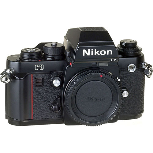 Nikon F3HP 35mm SLR Manual Focus Camera Body 1691 B&H Photo Video