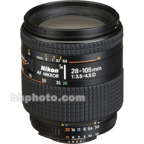 Nikon Zoom Wide Angle-Telephoto AF Zoom Nikkor 28-105mm f/3.5-4.5D IF