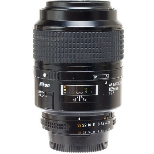 Nikon Telephoto Macro 105mm f/2.8 AF Micro Autofocus Lens 1992