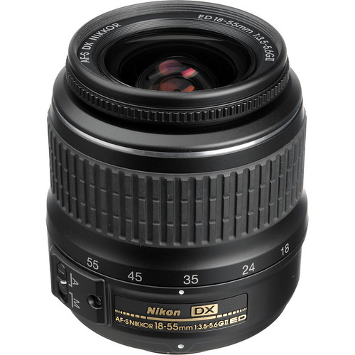 Nikon 18-55mm/3.5-5.6 G-AFS ED-2 DX LENS 2170B B&H Photo Video