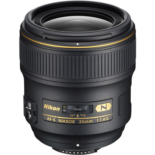 Nikon AF-S NIKKOR 35mm f/1.4G Lens 2198B B&H Photo Video