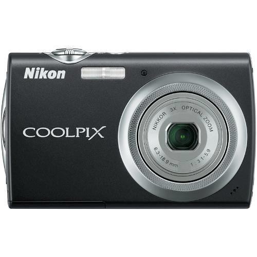 Nikon Coolpix S230 Digital Camera (Jet Black) 26145 B&H Photo