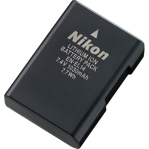 Nikon EN-EL14 Lithium-Ion Battery (1030mAh)