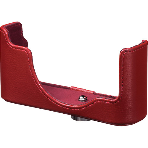 Nikon Leather Body Case for Nikon 1 J1 Digital Camera (Red)