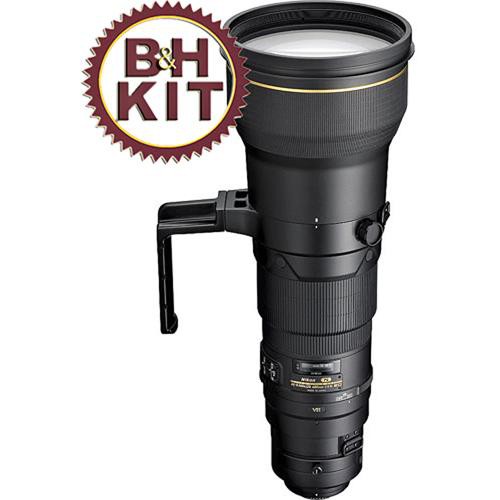 Nikon 600mm f/4G ED VR AF Nikkor Lens (Black) With Realtree LensCoat Kit