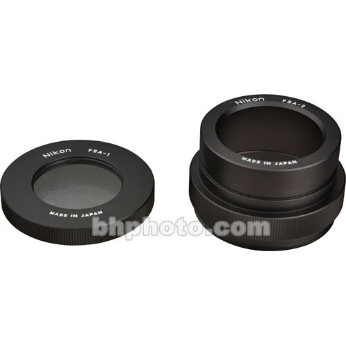 Nikon FSA-1 & FSA-2 Fieldscope Digiscoping Adapter for MC Series Eyepieces