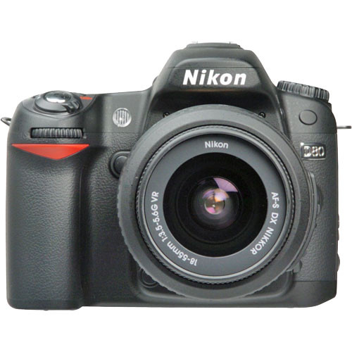 Nikon D80 SLR Digital Camera Kit with 18-55mm VR Lens