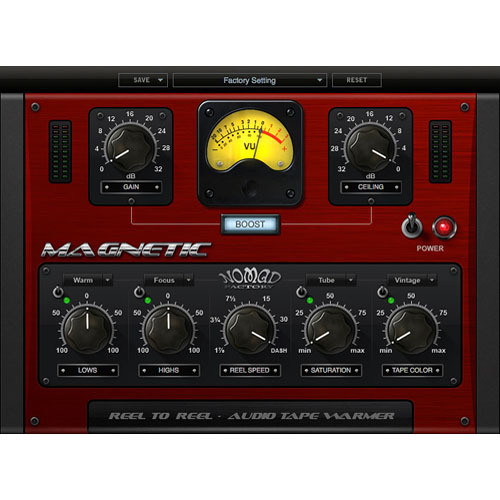 Nomad MAGNETIC - Reel-to-Reel Audio Tape Warmer Plug-In