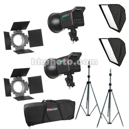 Norman Allure C1000 2 Light Softbox Kit (120V)