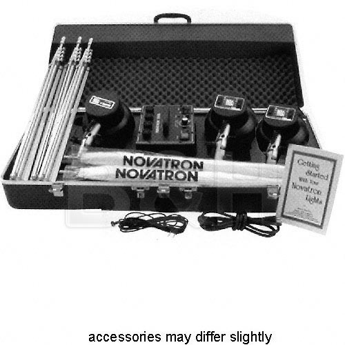 Novatron V600-D 600 W/S 3-Light Pro Kit