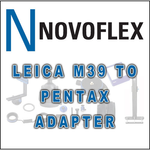Novoflex PENTLEI Pentax K to Balpro Bellows (Leica M39) Body Adapter