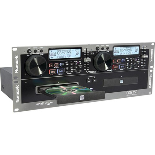 Numark CDN450 - Rack-Mount Professional Dual MP3/CD Player