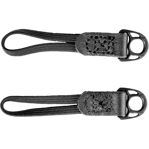 OP/TECH USA Utility Loop System Connectors (2-Pack, Black)