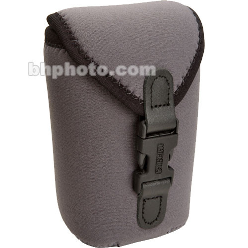 OP/TECH USA Soft Photo/Electronics Wide Body Pouch, Medium (Steel Gray)