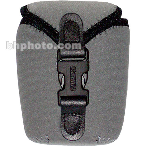 OP/TECH USA Soft Photo/Electronics Wide Body Pouch, Small (Steel Gray)