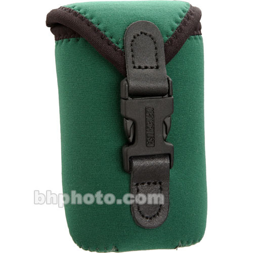 OP/TECH USA Soft Photo/Electronics Wide Body Pouch, Mini (Forest Green)