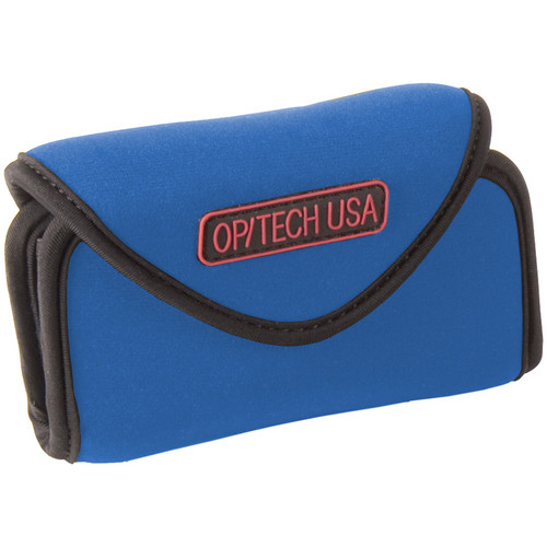 OP/TECH USA Snappeez Soft Pouch, Large Wide Body Horizontal (Royal Blue)