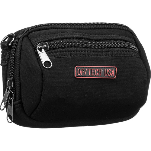 OP/TECH USA Zippeez Soft Pouch, Large (Black)