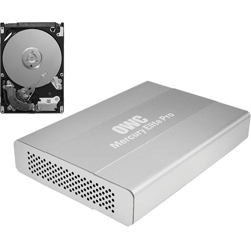 OWC 320GB Momentus 7200.4 2.5" Internal Hard Drive & Mercury Elite Pro Mini Combo Interface Case B&H Kit