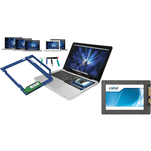 OWC Data Doubler Optical to SATA HD Converter Bracket Kit for Mac Laptops with 512GB SSD