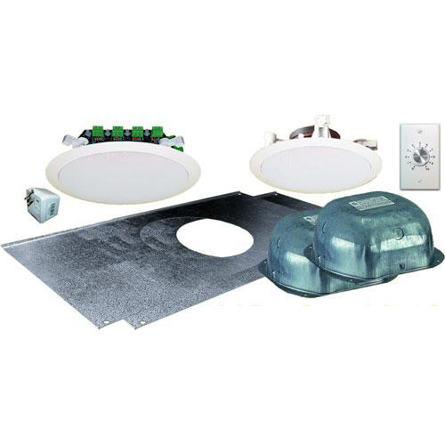OWI Inc. AMP4S62MVC Self-Amplified 4-Source 6" Ceiling Speaker Kit