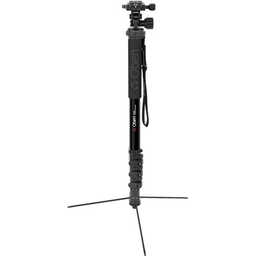 Oben ACM-2400L 4-Section Aluminum Self-Standing Monopod with VH-A30 Tilt Monopod Head Kit