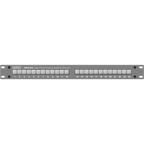 Ocean Matrix OMX-PSW24-EU 24x1 Video & Stereo Audio Passive Switcher