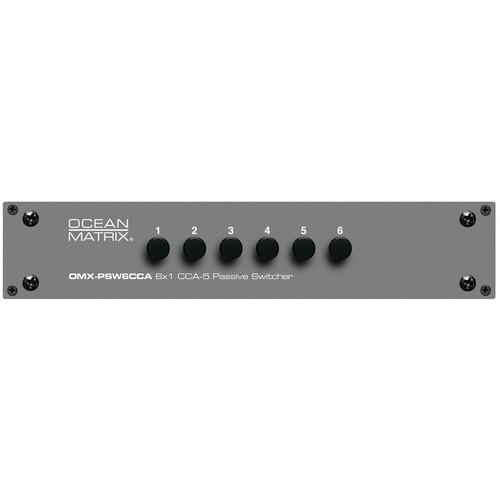 Ocean Matrix CCA5 Camera CCU Passive Switcher (6 x 1)