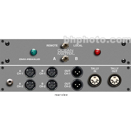 Ocean Matrix OMX-PSWAUD Passive Audio Switcher A/B