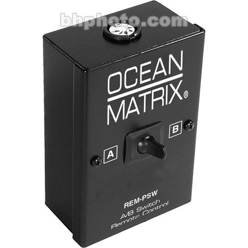 Ocean Matrix REM-PSW Handheld Remote Control For OMX Smart Series A-B Switchers