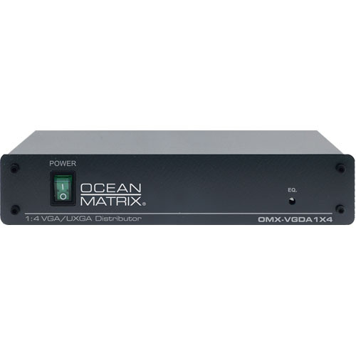 Ocean Matrix OMX-VGDA1X4 1x4 UXGA HD Compatible Distribution Amplifier