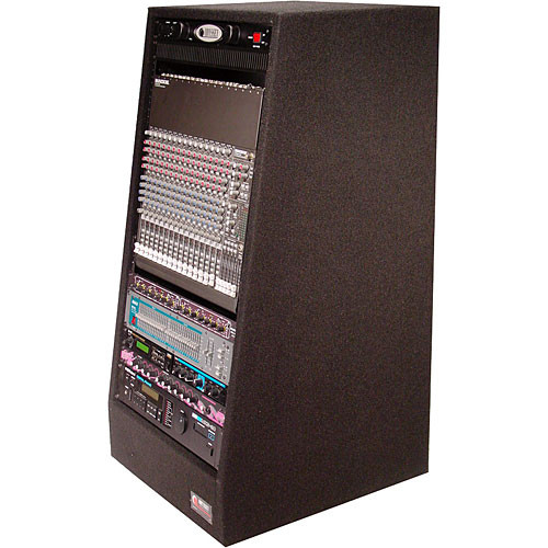 Odyssey CRS24 Carpeted Studio Rack with Casters (24U)