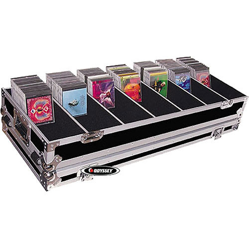 Odyssey FZCD720 Flight Zone CD Case with Wheels - for up to 720 CD's