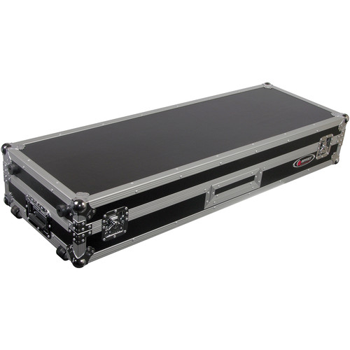Odyssey FZDJ12W Flight Zone DJ 12" Mixer Turntable Coffin Case with Wheels