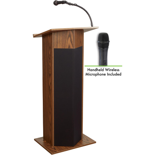 Oklahoma Sound Power Plus Lectern #111PLS (Medium Oak)