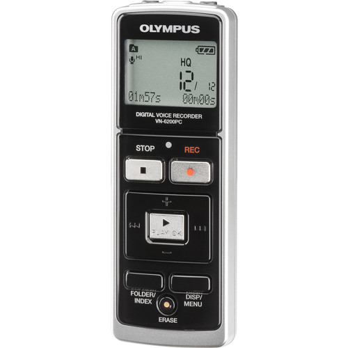 Olympus VN-6200PC Digital Voice Recorder (1GB) 142070 B&H Photo