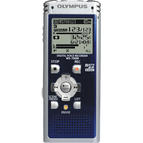 Olympus WS-700M Digital Voice Recorder (Blue)